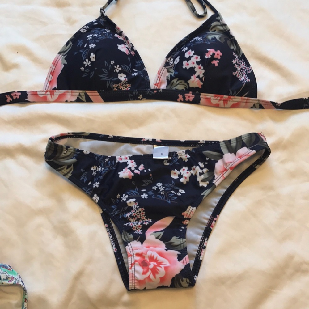 Brand New Floral Print Bikini